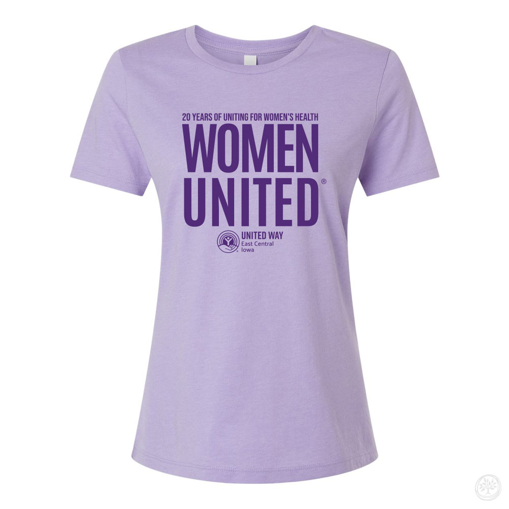 Women United 20th Anniversary Women’s Relaxed Fit Tee